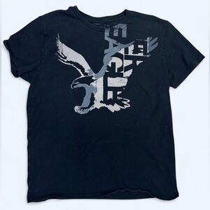 American Eagle #Y2K  vintage black graphic tee Size: Medium  #graphictee